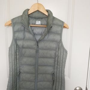 Grey Puffer Vest